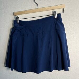 Athleta Navy Tennis Skort Girls Size 16 XXL